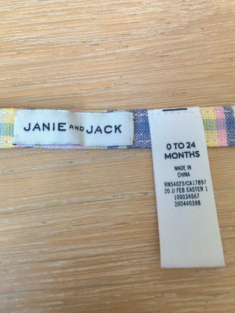 Janie & Jack Plaid Suspenders + Bow Tie Set (0-2T Baby/Toddler)